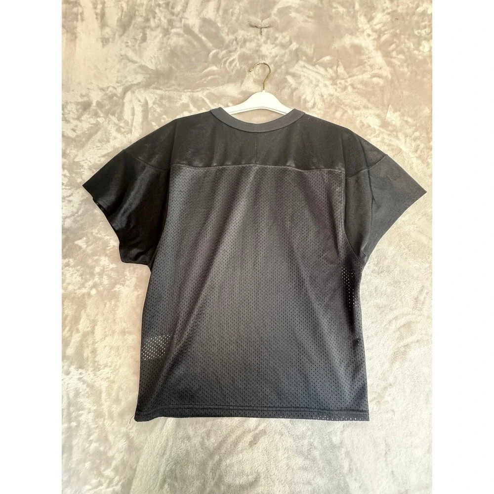NIKE Men's Black Mesh Football Jersey XL‎ Short Sleeve Athletic Performance